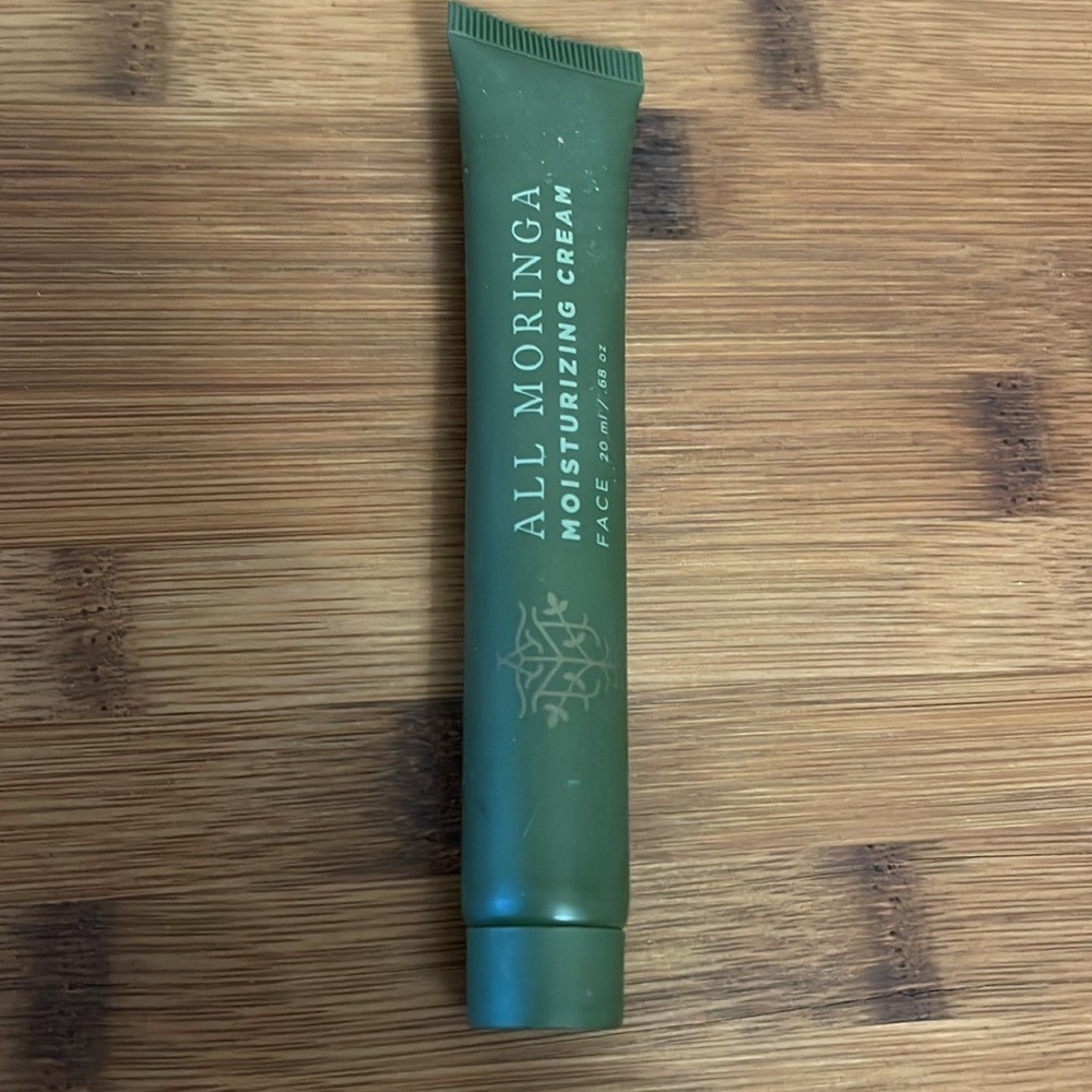 All Moringa Moisturizing Face Cream 20ml Travel Size Organic Jasmine Scent